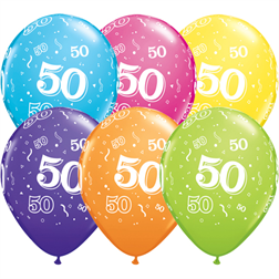 50-årsballong