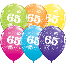65-årsballong