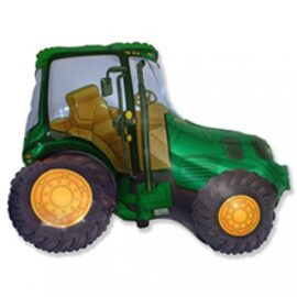 Traktor, grön