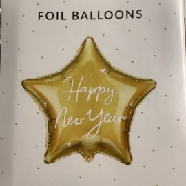 Folieballong med Happy new year